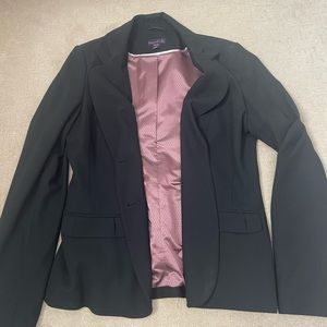 long tall sally Black Blazer with Pink Lining